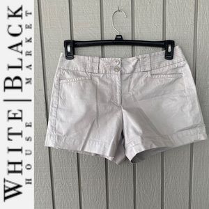 Khaki Walking Shorts White House Black Market